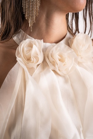 dawn Vestido con flor y olas Dawn Vestido con flor y olas Dawn Vestido con flor y olas