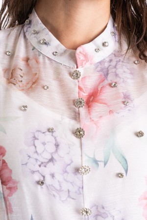 abito luce fiorato con strass  abito luce fiorato con strass  abito luce fiorato con strass