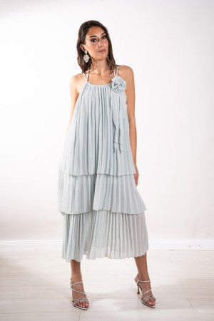 kleid Lucrezia Falten Kleid Lucrezia Faltenkleid Polreazia falten