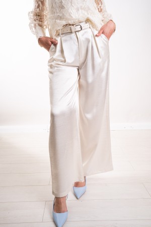 coordinated Berlin Lace Blouse and Satin Trousers Coordinated Berlin Lace Blouse and Satin Trousers Coordinated Berl ...