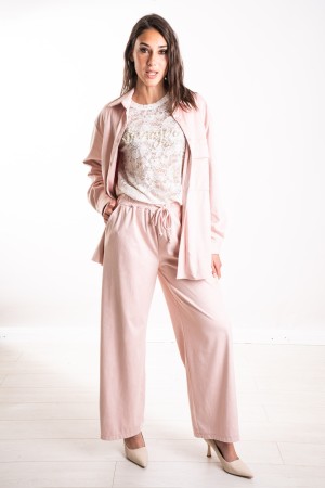 celeste coordinó camisas y pantalones en camisa y pantalones coordinados coordinados en COORDINED COORDINED ECO-Pollo Coordinate