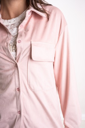 chemise et pantalons coordonnés Celeste dans une chemise et un pantalon coordonné célébrité coordonnées dans une coordination ec