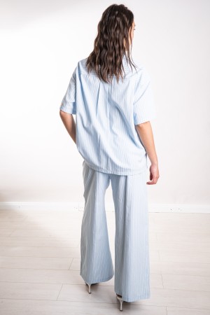 chemise et pantalons coordonnés CORFU avec des perles coordonnées CORFU chemise et pantalon précipitée avec des perles coordonné