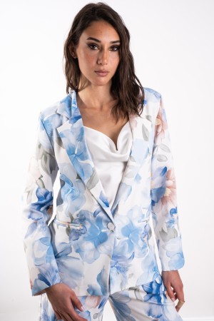 coordinada Chaqueta de la chaqueta y pantalones de fantasía Coordinada Coordinada Coordinated Tailleur Veronica y Pantalones de 