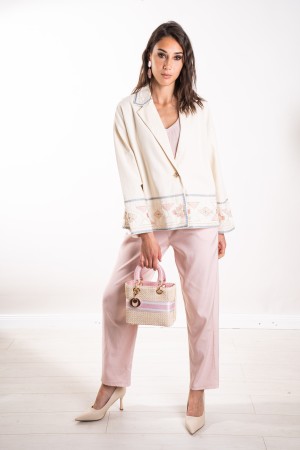 carlotta jacket with embroidery and beads Carlotta jacket with embroidery and beads Carlotta jacket with embroidery and beads