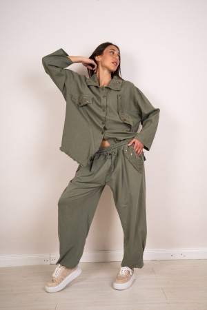 pantalon Titian en costume avec strass Tiziana Pantalons en costume avec strass Tiziana Pantalons en costume avec strass