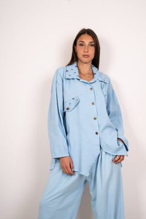 titian trousers in suit with rhinestone Tiziana trousers in suit with rhinestone Tiziana trousers in suit with rhinestones