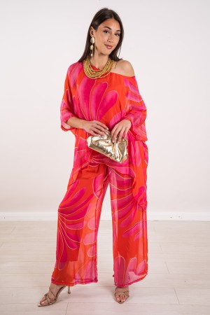 veronica Veronica Blusa y pantalones Coordinados Veronica Blude and Pants Fantasy Coordinated Veronica Blusa y P ...