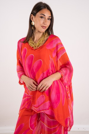 coordinato veronica blusa e pantalone fantasia  coordinato veronica blusa e pantalone fantasia  coordinato veronica blusa e p...