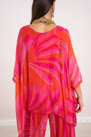 koordinierte Veronica Blusa und Fantasyhose 