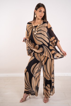 veronica Veronica Blusa und Hosen koordinierten Veronica Blude and Pants Fantasy-koordinierte Veronica Blusa und P ...