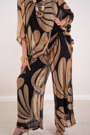 coordinato veronica blusa e pantalone fantasia  coordinato veronica blusa e pantalone fantasia  coordinato veronica blusa e p...