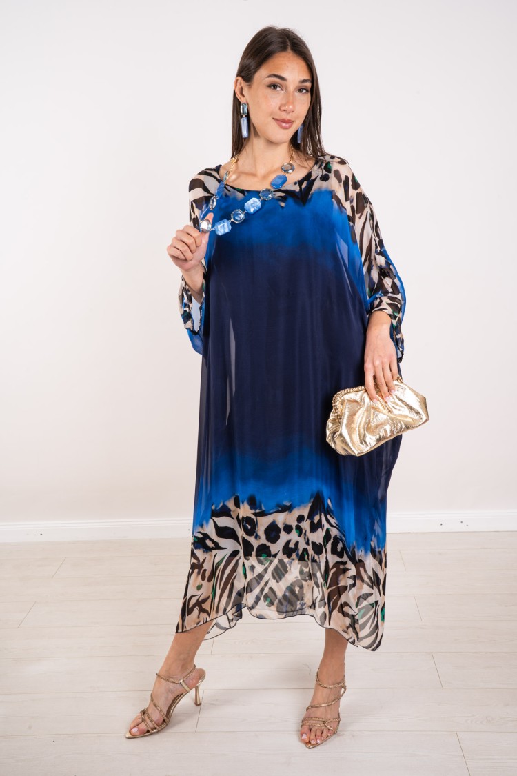 yara dress fantasy animalier silk dress yara fantasy animalier silk dress yara fantasy animalier silk