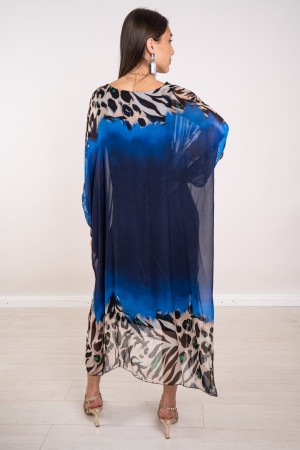 yARA Fantasy Animalier Seidenkleid 