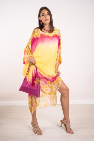 yara robe fantaisie robe de soie animale antique yara fantaisie robe de soie animale Yara fantaisie animalier soie