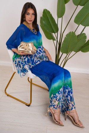 coordinated Valeria Blusa and Animalier Fantasy Trousers Coordinated Valeria Bluse and Animalier Fantasy Trousers Coordinated ..