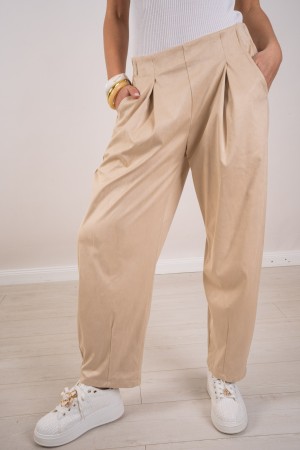 monica-Hose in Ecocamoscio 