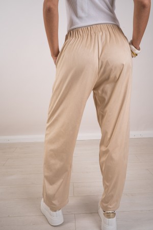 pantalone monica in ecocamoscio  pantalone monica in ecocamoscio  pantalone monica in ecocamoscio