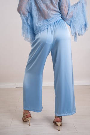 pantalon d'Oslo en satin 