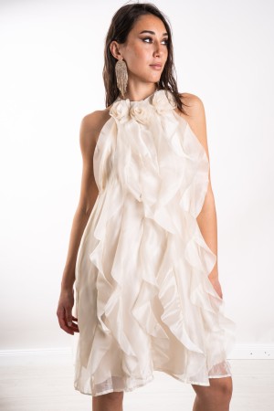 dawn Vestido con flor y olas Dawn Vestido con flor y olas Dawn Vestido con flor y olas