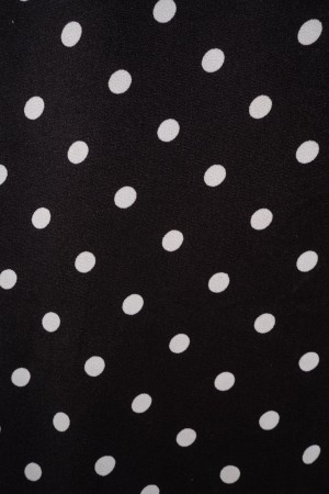 robe de point d'Andalousie avec robe à volants Andalousie avec des pois avec des ruches Andalucia Robe à Polka Dots avec des vol