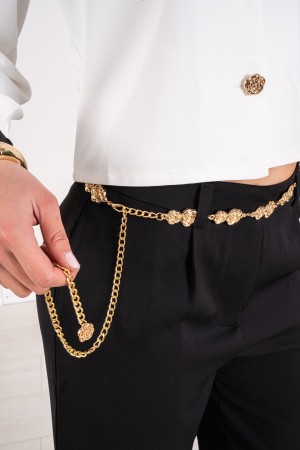 coordinated Croatia Rose and Trouser Shirt with Croatia Coordinated Chain Shirt with Rose Button and Panta ...