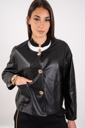 zürich-Jacke in Öko-Leder-Zürich-Jacke in Öko-Leder-Zürich-Jacke in Öko-Leder