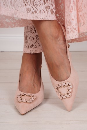 Décolleté violet avec décolleté Heel Violet avec décolleté Heel Violet avec talon