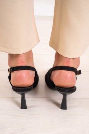 Décolleté Violet with décolleté heel Violet with décolleté heel Violet with heel