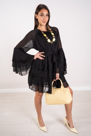 robe Mia avec volant et sangle ma robe avec volant et sangle ma robe avec volants et sangle