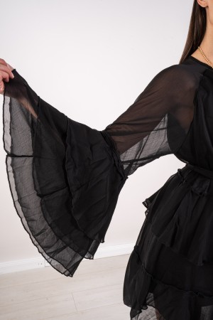 robe Mia avec volant et sangle ma robe avec volant et sangle ma robe avec volants et sangle