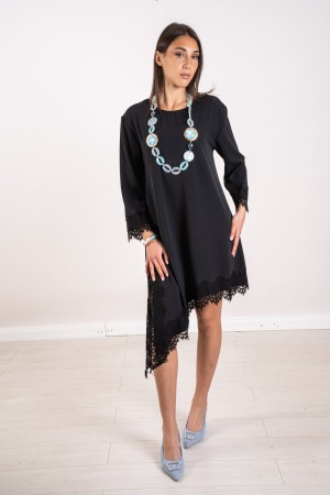 diana dress with lace profiles and gap Diana dress with lace profiles and Diana dress breakdown with lace and slit profiles