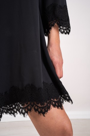 diana dress with lace profiles and gap Diana dress with lace profiles and Diana dress breakdown with lace and slit profiles