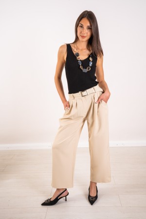 chaqueta y pantalones curvos de Oxford Coordinados con mangas de encaje 