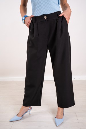 chaqueta y pantalones curvos de Oxford Coordinados con mangas de encaje 