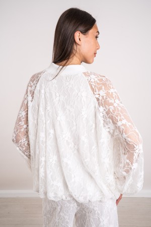 coordinato gaia bomber e pantalone in pizzo  coordinato gaia bomber e pantalone in pizzo  coordinato gaia bomber e pantalone ...