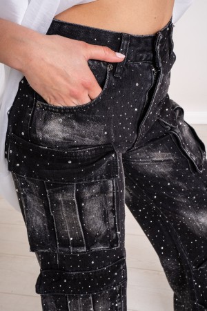 cargo night jeans with rhinestone jeans night cargo with rhinestone jeans night cargo with rhinestones