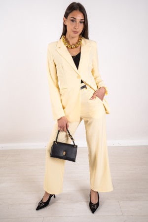 coordinated Candy Jacket and Basic Trousers 