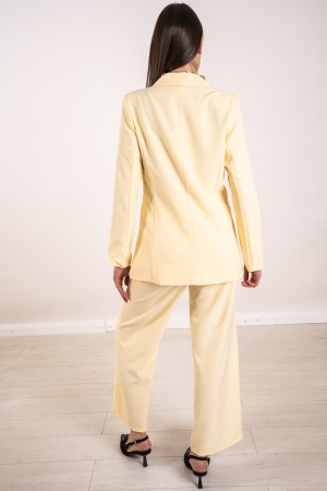 coordinated Candy Jacket and Basic Trousers 