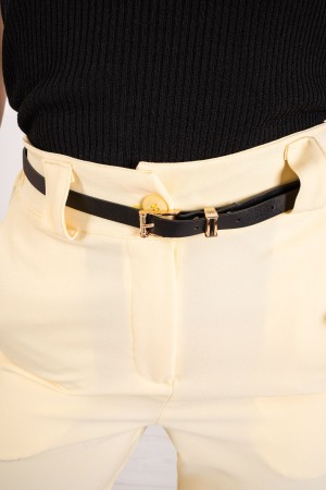 coordinated Candy Jacket and Basic Trousers 