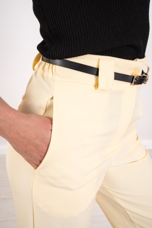 coordinated Candy Jacket and Basic Trousers 