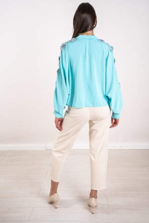 camicia susanna con fiori  camicia susanna con fiori  camicia susanna con fiori