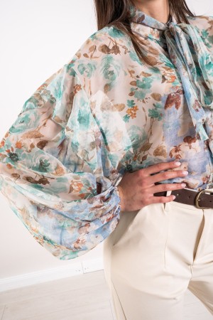 camisa flora Fantasía con arco de camisa flora Fantasía con arco de camisa flora Fantasía con arco