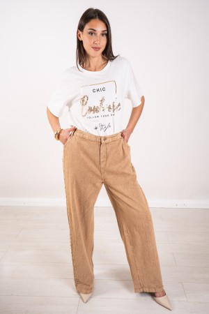 t-shirts chic avec impression et strass tshirt chic avec impression et strass tshirt chic avec impression et strass