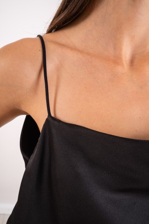 gaia Dajottoir en satin Gay Débardeur Gay en satin