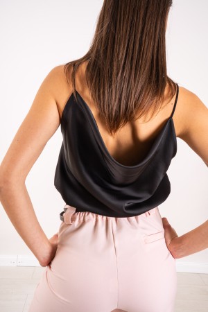 gaia-Tanktop in Satin Homosexuell Tank Top reicht von Gay in Satin