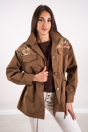 chaqueta de Valeria con lentejuelas y chaqueta de valeria con secadores con lentejuelas y conjuntos de chaqueta de valeria con l