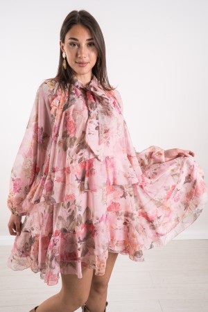 daisy dress with bow and ruffles Daisy dress with bow and ruffles Daisy dress with bow and ruffles