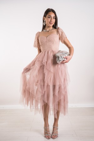 robe Pincipeded avec dentelle et tulle robe habillée avec dentelle et tulle robe habillée avec dentelle et tulle