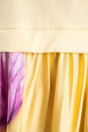 tulpenkleid mit Satin Satin Rock Tulpenkleid mit Satin Satin Rock Tulpenkleid mit Fantasy Satin Rock